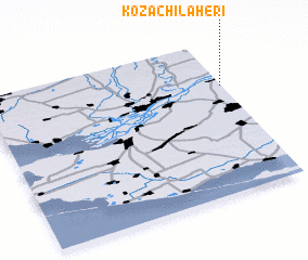 3d view of Kozachi Laheri