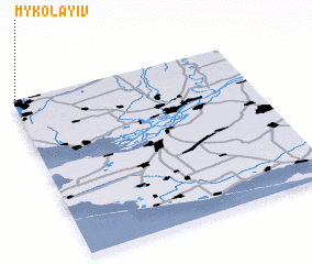 3d view of Mykolayiv