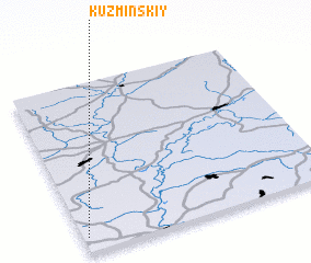 3d view of Kuzʼminskiy