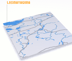 3d view of Losinaya Gora