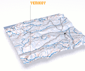 3d view of Yeniköy