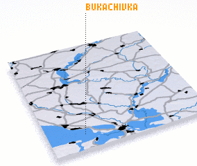 3d view of Bukachivka