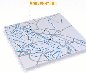 3d view of Umm Duwaynah