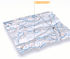 3d view of Çavuşköy