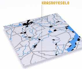 3d view of Krasnoye Selo