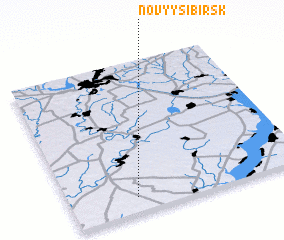 3d view of Novyy Sibirsk