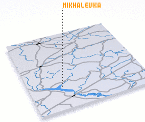 3d view of Mikhalëvka