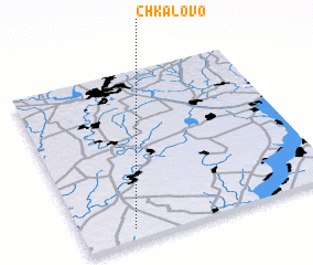 3d view of Chkalovo