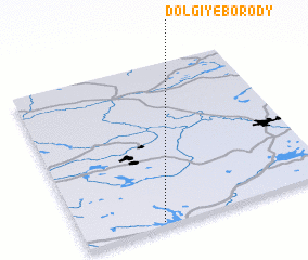 3d view of Dolgiye Borody