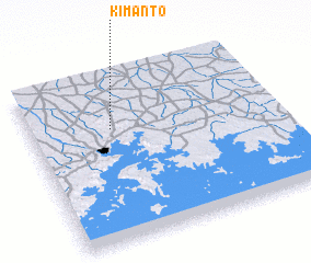 3d view of Kimanto