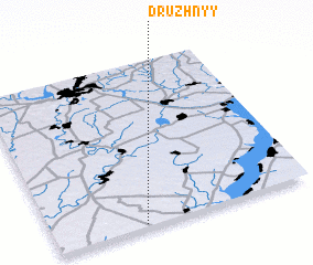 3d view of Druzhnyy