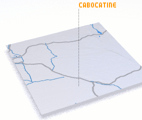 3d view of Cabo Catine