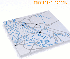 3d view of Ţayyibat Ḩamad an Nīl