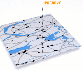 3d view of Krasnoye