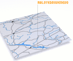 3d view of Maloye Drovenevo