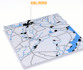 3d view of Kalinino