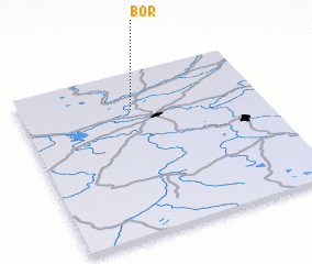 3d view of Bor