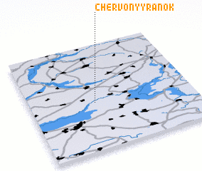 3d view of Chervonyy Ranok