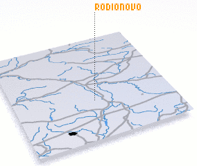 3d view of Rodionovo