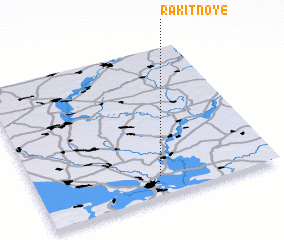 3d view of Rakitnoye