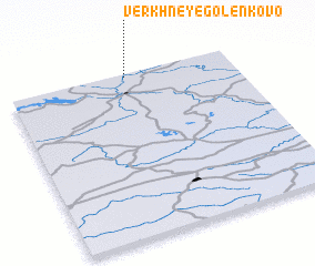 3d view of Verkhneye Golenkovo