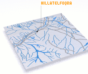 3d view of Hillat el Foqra