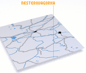 3d view of Nesterova Gorka