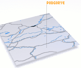 3d view of Podgor\