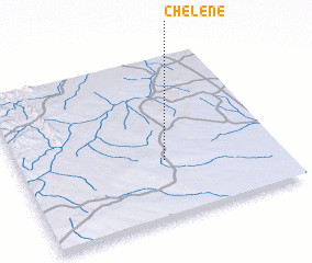 3d view of Chelene