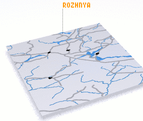 3d view of Rozhnya