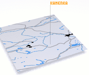 3d view of Kamenka