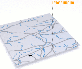 3d view of Izdëshkovo