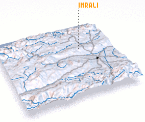 3d view of İmralı