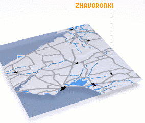 3d view of Zhavoronki