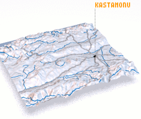 3d view of Kastamonu