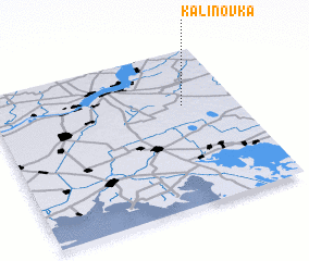 3d view of Kalinovka