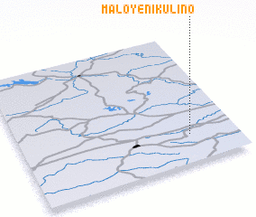 3d view of Maloye Nikulino