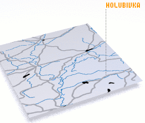 3d view of Holubivka