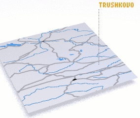 3d view of Trushkovo