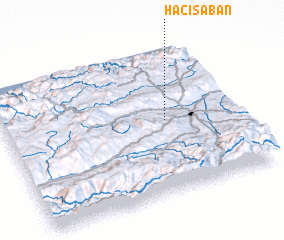 3d view of Hacışaban