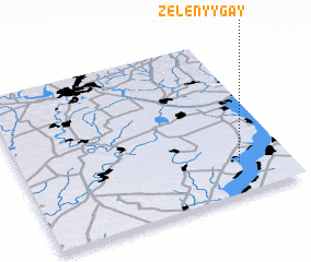 3d view of Zelënyy Gay