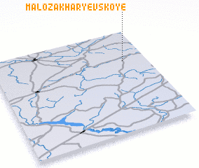 3d view of Malo-Zakhar\