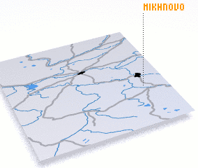 3d view of Mikhnovo