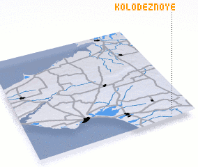 3d view of Kolodeznoye