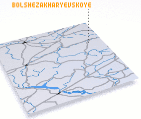 3d view of Bolshe-Zakhar\