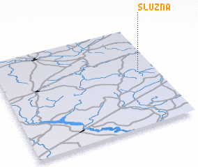 3d view of Sluzna