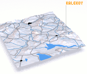 3d view of Kaleköy