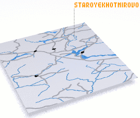 3d view of Staroye Khotmirovo