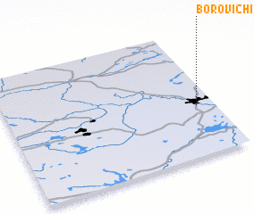 3d view of Borovichi