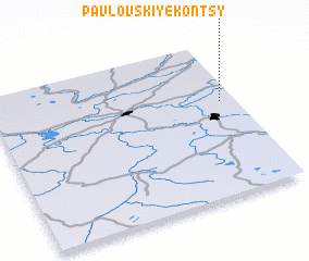 3d view of Pavlovskiye Kontsy